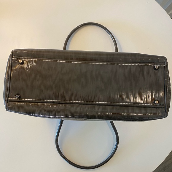 Prada Shiny Green Leather Tote - Picture 5 of 16